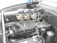 1950's Ford 254 Flathead Six with 3 X 1V Carb Set Up 1.jpg